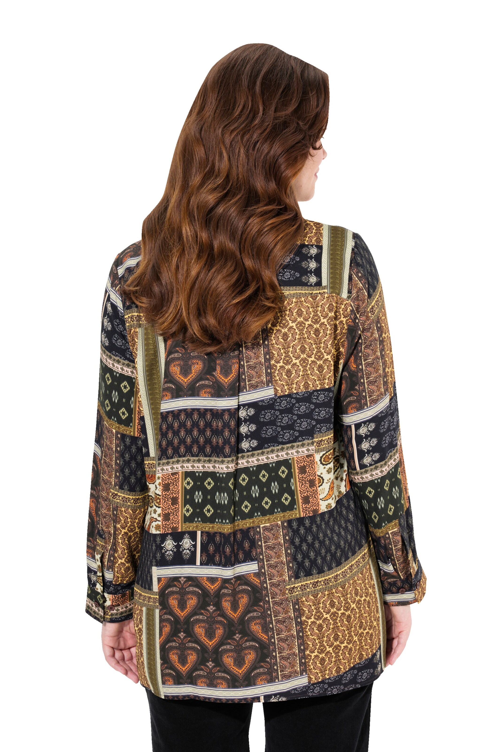 Ulla Popken Bluse in Braun