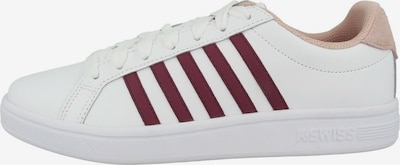 K-SWISS Sneaker ' Court Tiebreak ' in rot / weiß, Produktansicht