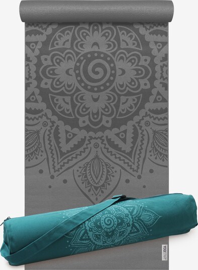 YOGISTAR.COM Mat in Turquoise / Grey, Item view