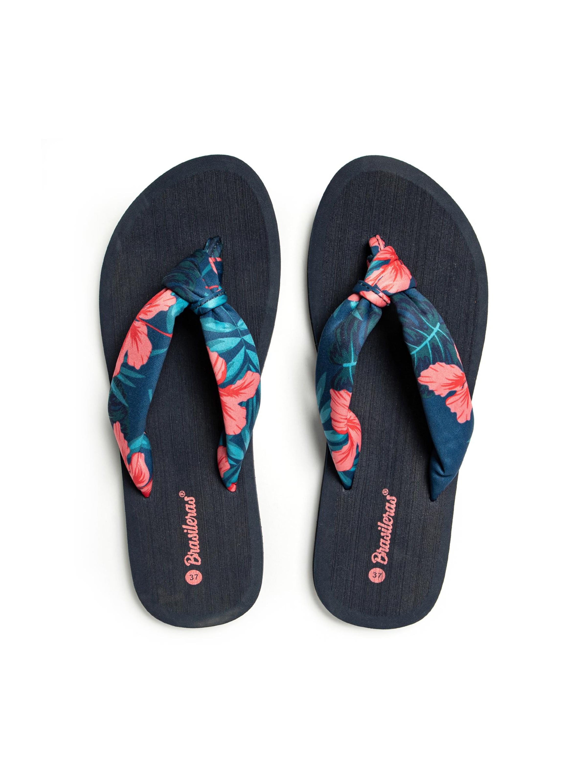 Brasileras - Zapatos para playa y agua 'Hibiscus Nudo' en rosa