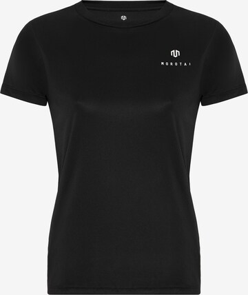 MOROTAI Funktionsshirt 'Ultralight Basic' in Schwarz: Vorderseite