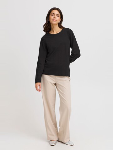 Fransa Shirt ' FRZASHOULDER TEE 5 ' in Zwart