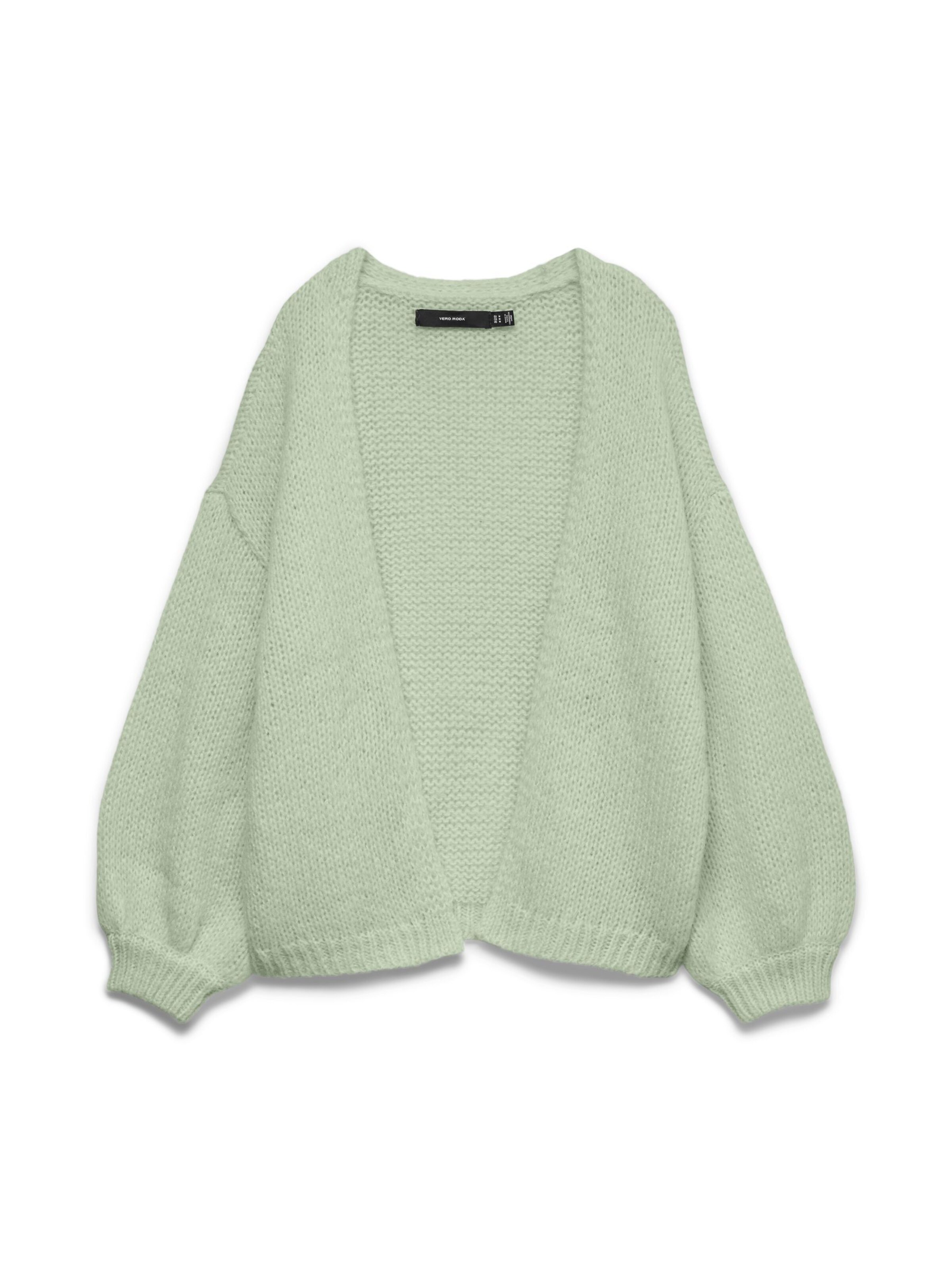Vero Moda Curve Knit cardigan 'VMCMaybe' in Light green, Item view