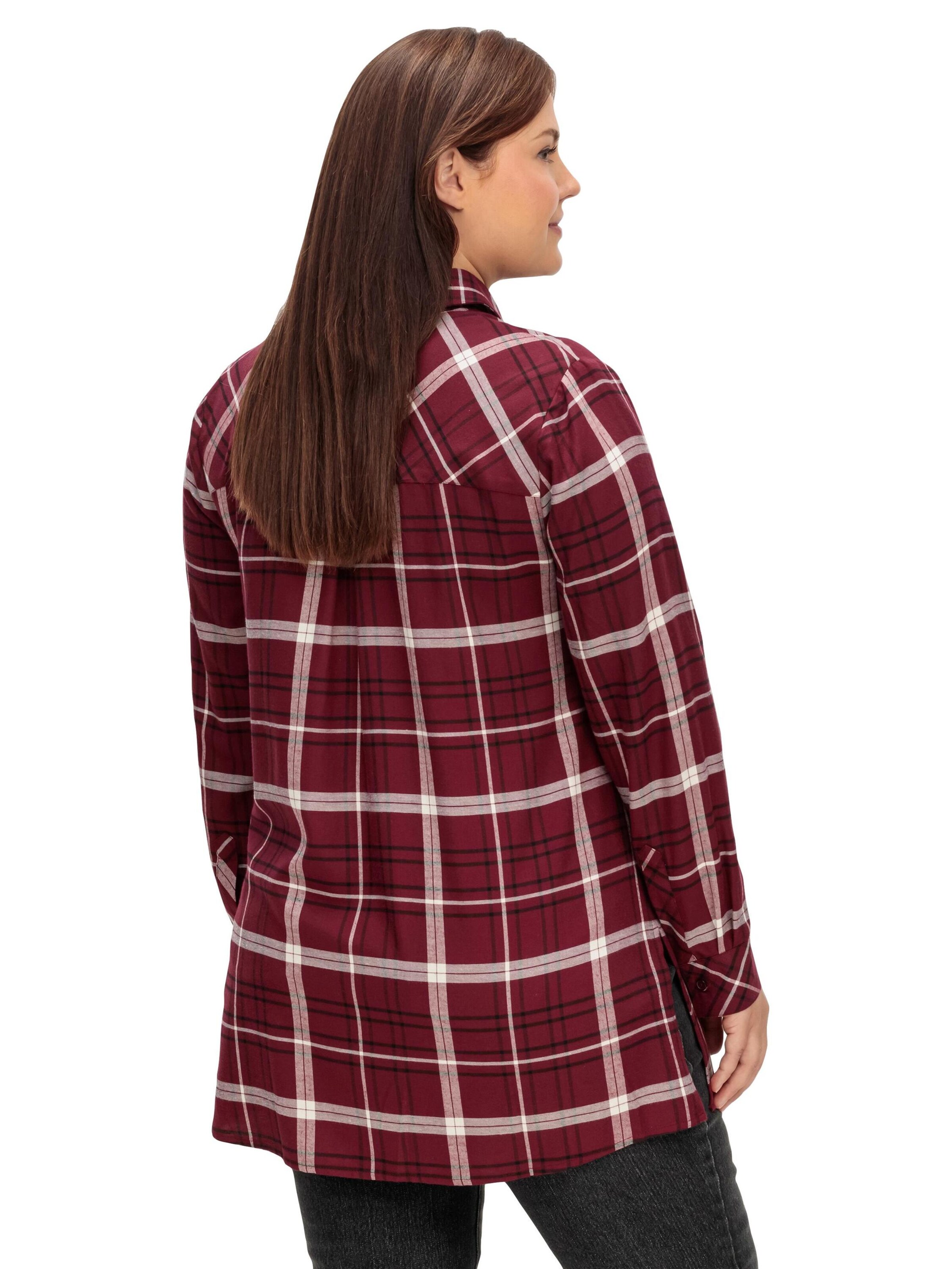 SHEEGO Блуза в червено