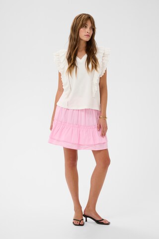 CULTURE - Camiseta 'CUMaisy Gith' en blanco