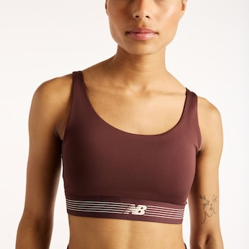 new balance Bustier Sport bh 'AC Train Bra' in Bruin
