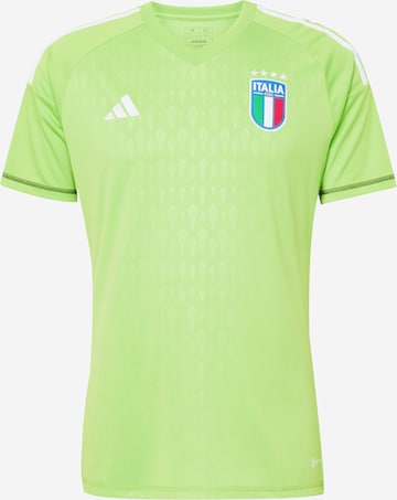 ADIDAS PERFORMANCE Trikot 'Italy 23 Goalkeeper' – zelená: přední strana