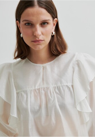 SECOND FEMALE Blouse 'Dream Ruffle' in Beige