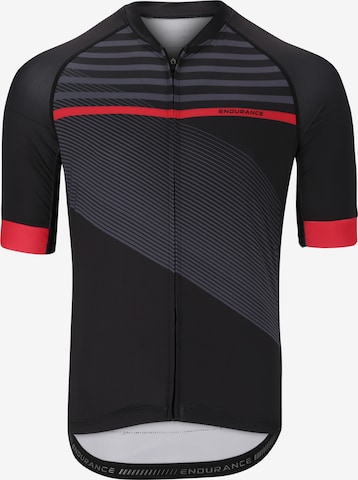 ENDURANCE Fahrradshirt 'Donald' in Schwarz: predná strana