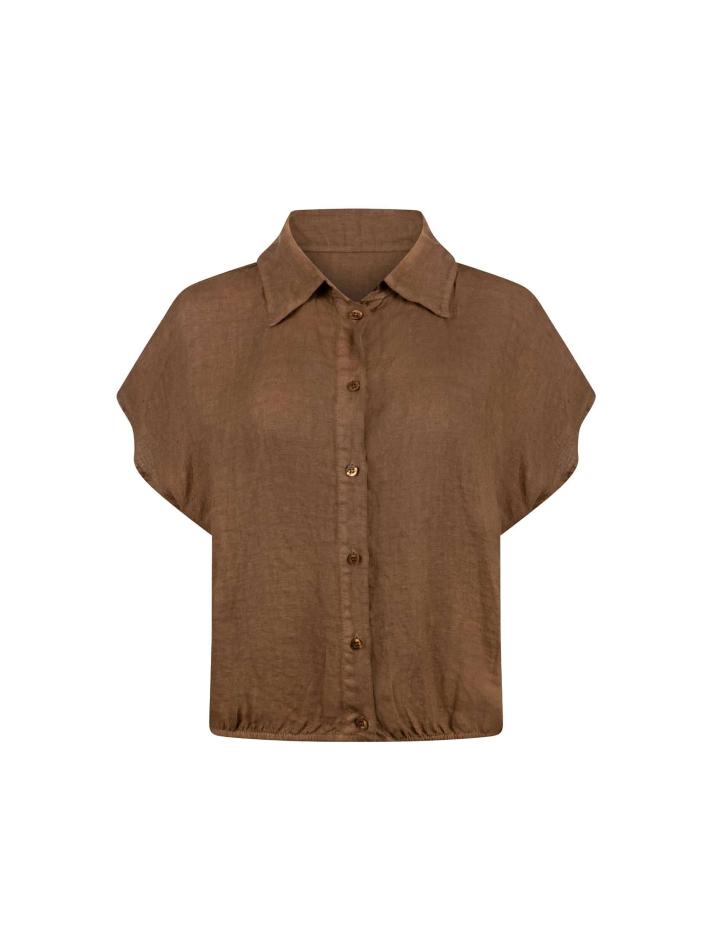 nukus Blouse in Grijs