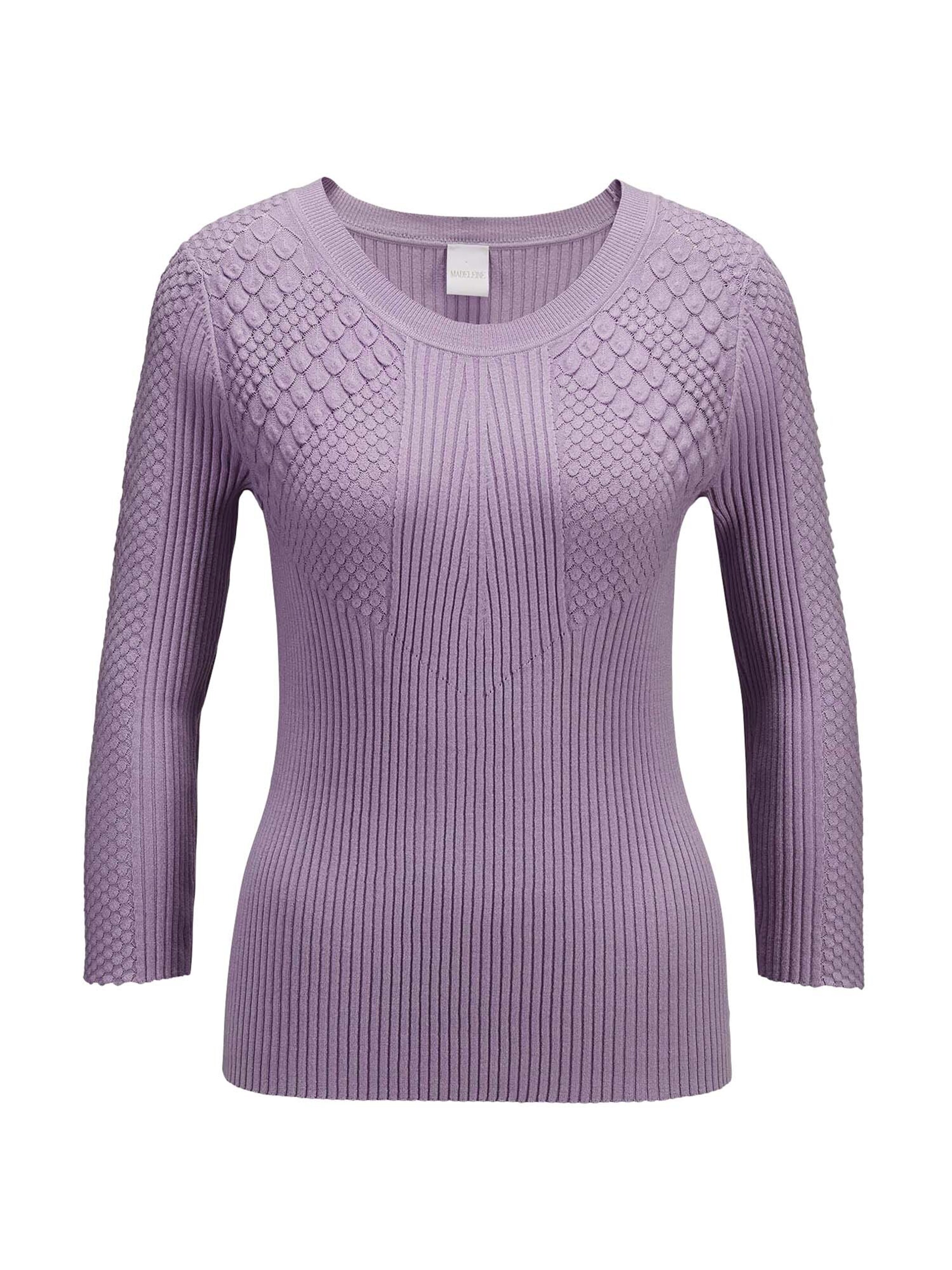MADELEINE Trui in Lila: voorkant