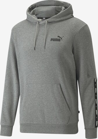 PUMA Athletic Sweatshirt in Grey: front