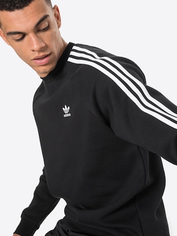 ADIDAS ORIGINALS Regular fit Sweatshirt 'Adicolor Classics 3-Stripes' in Black