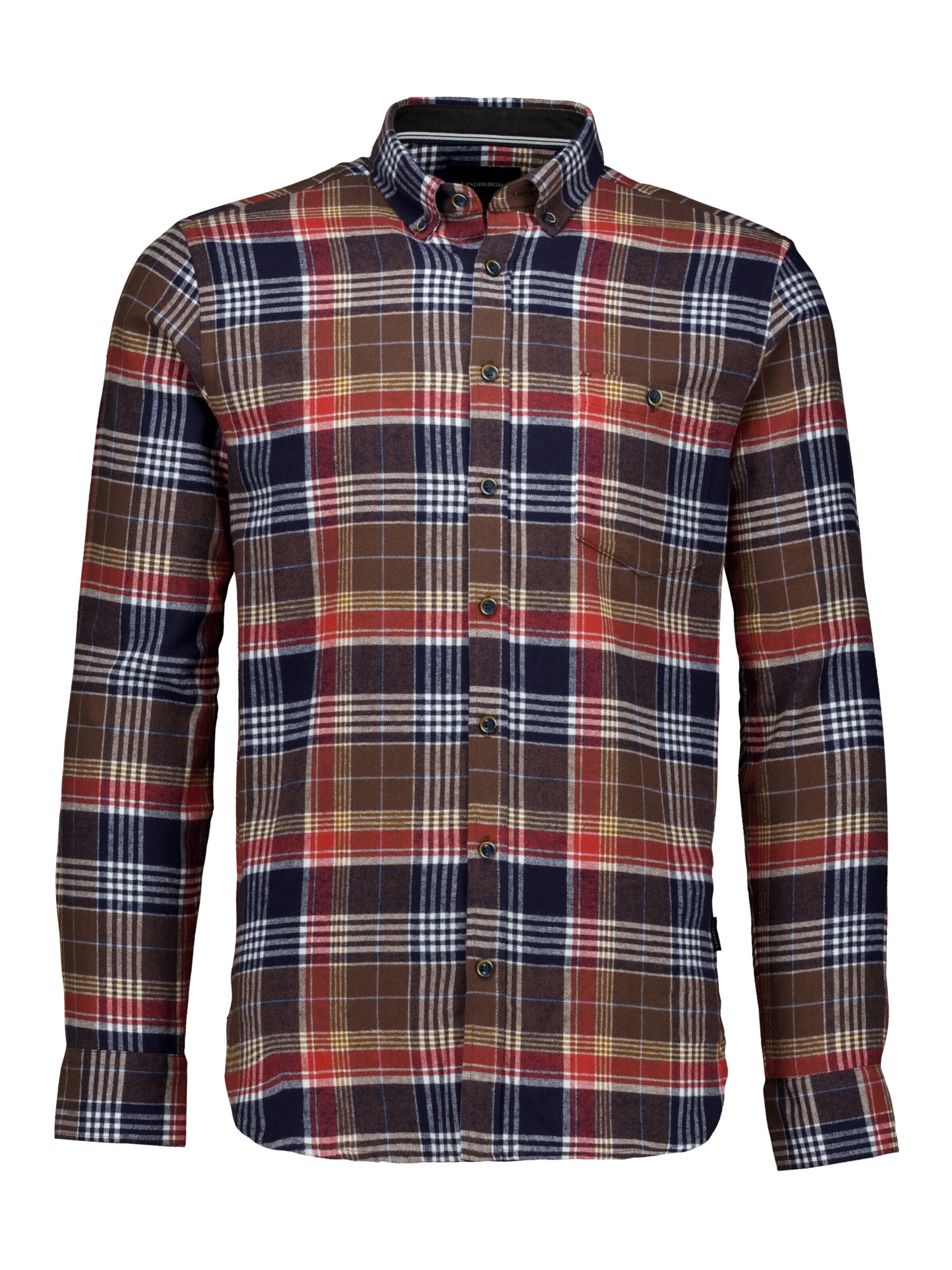 Lindbergh - Camisa en marrón: frente