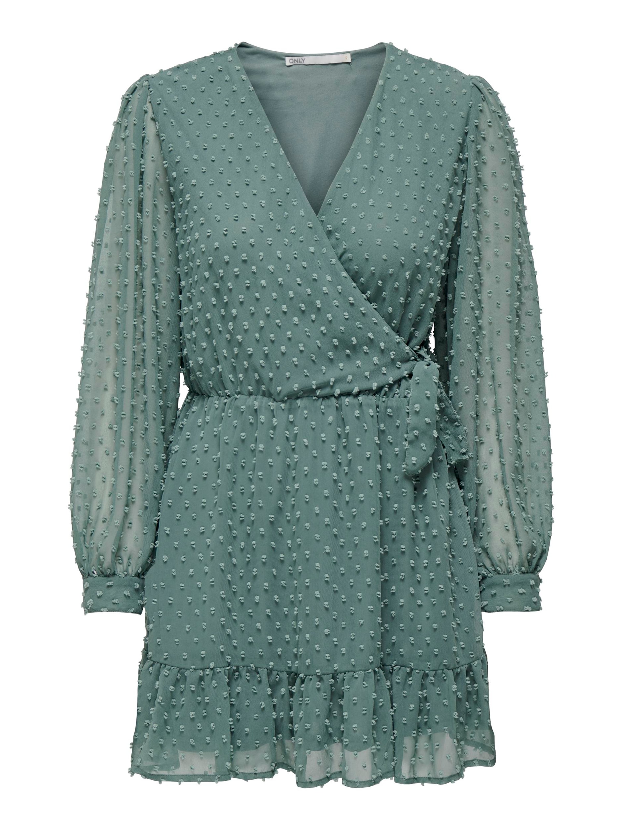 Robe 'ONLTiva' ONLY en vert : devant