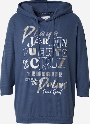 Soccx Sweatshirt in Blue: front