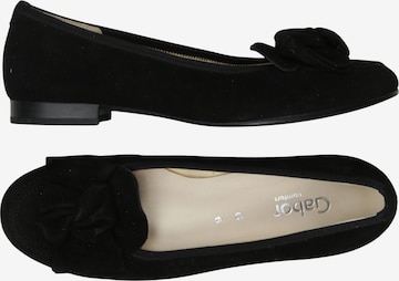 GABOR Ballerina 39 in Schwarz: Vorderseite