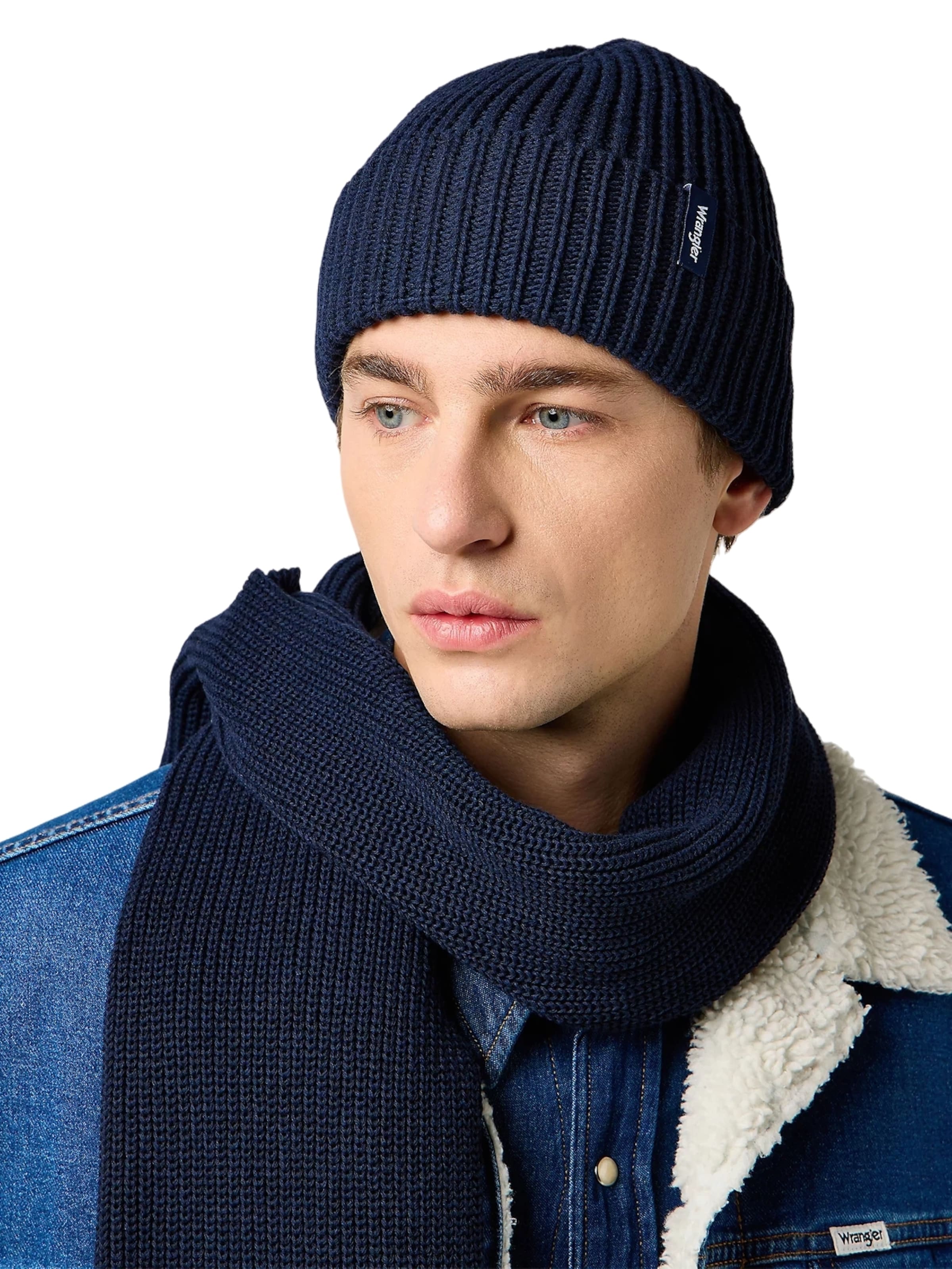 WRANGLER Beanie in Blue