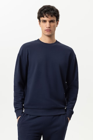 Mey Sweatshirt 'Terry Essentials' in Blau: Vorderseite
