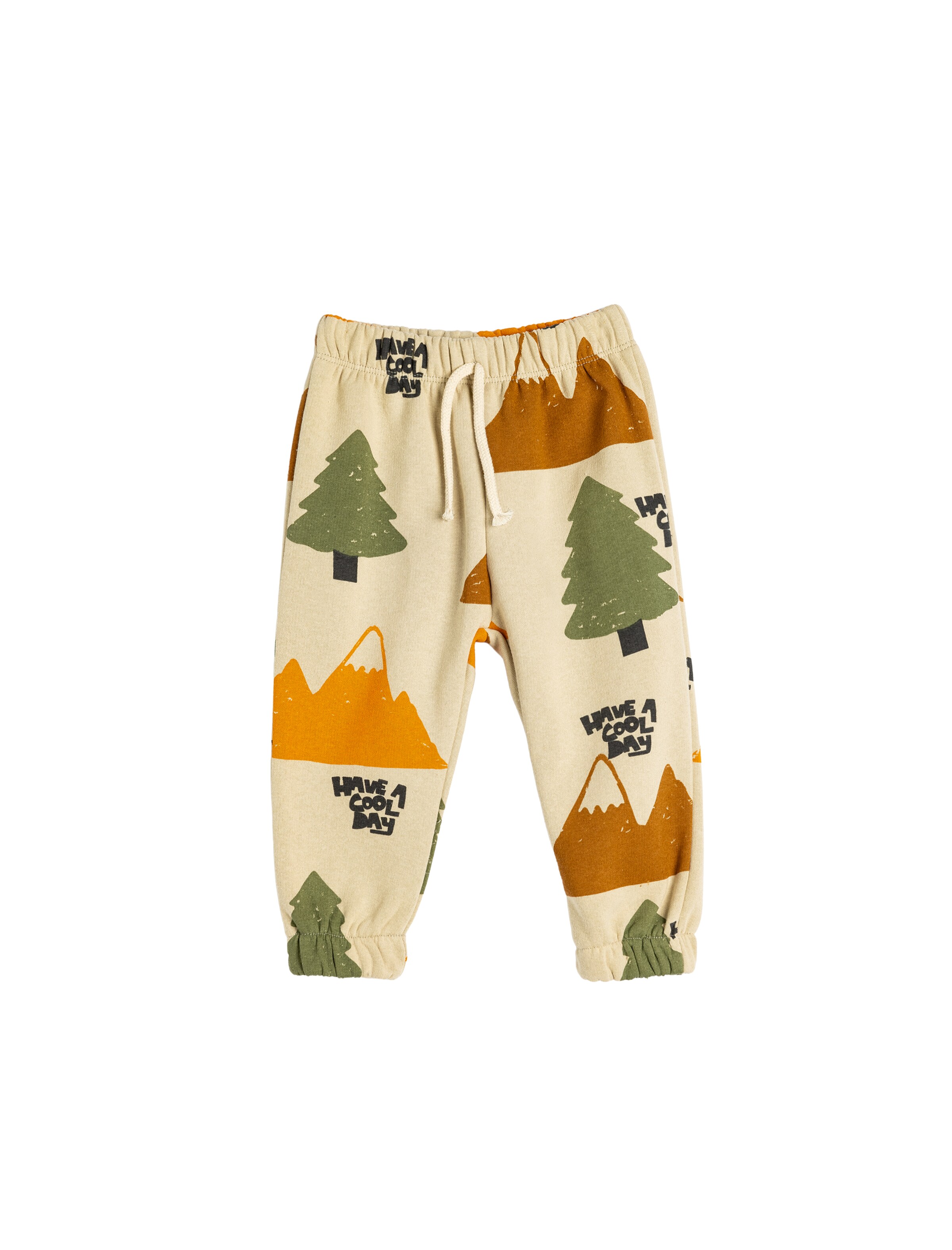 Koton Tapered Trousers in Beige: front