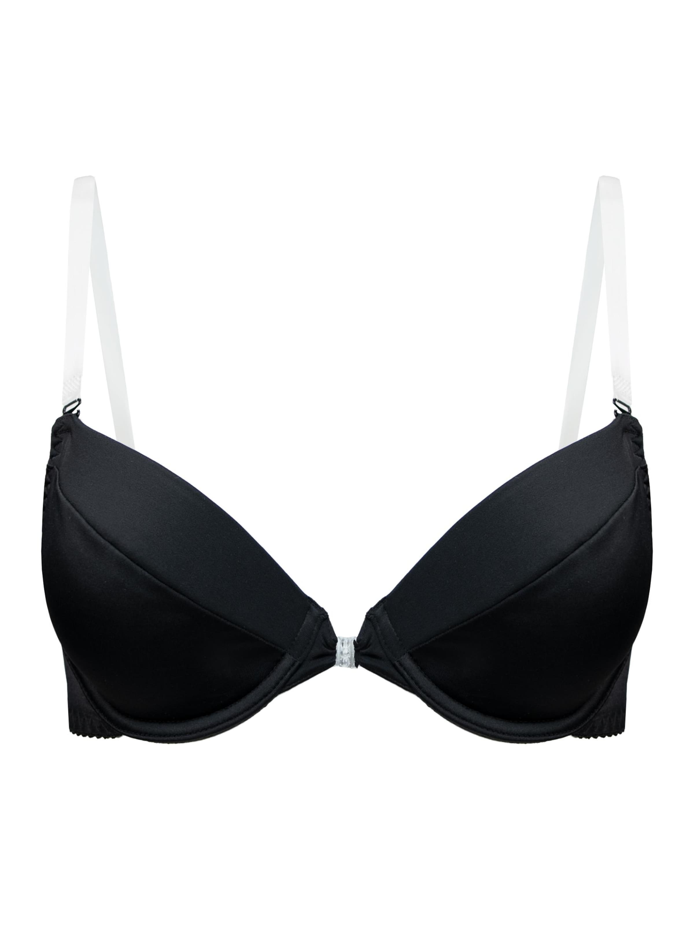 Vivisence Push-up BH 'Eve 1012' in Zwart: voorkant