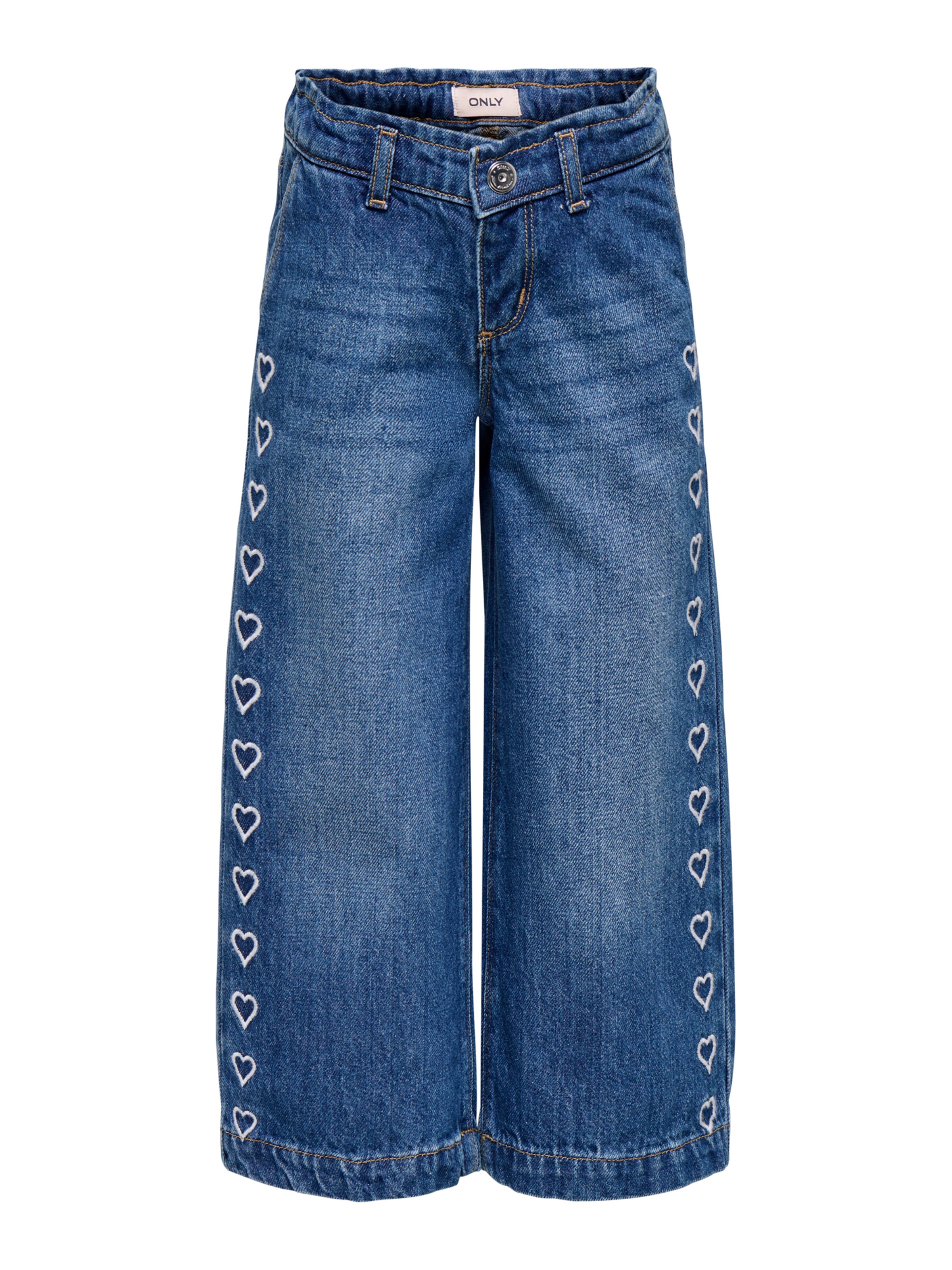 Only Mini - Pierna ancha Vaquero 'KMGCOMET' en azul: frente