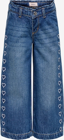 mėlyna Only Mini Plačios klešnės Džinsai 'KMG Comet': priekis