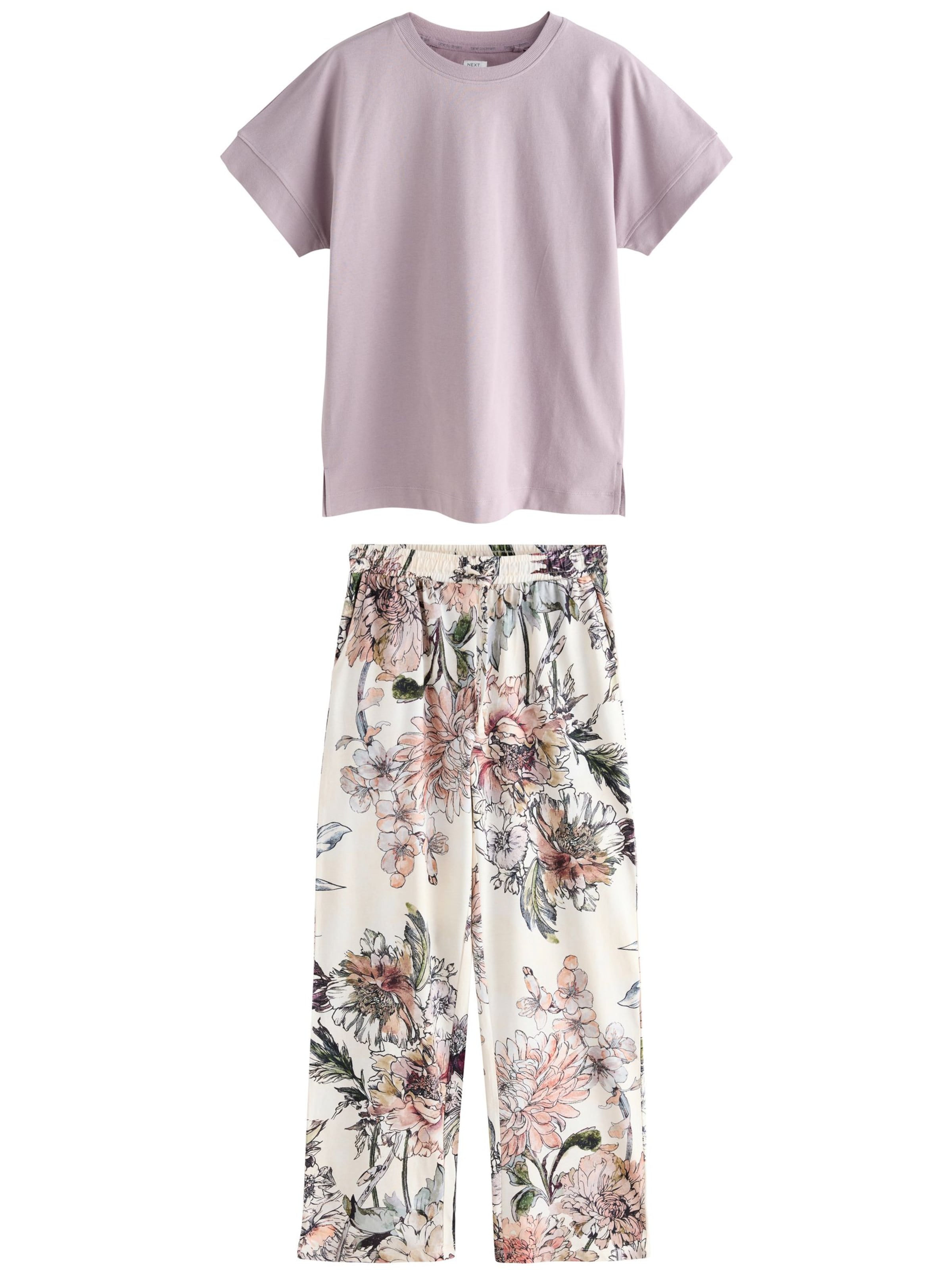 Next Pizsama - lila: elől