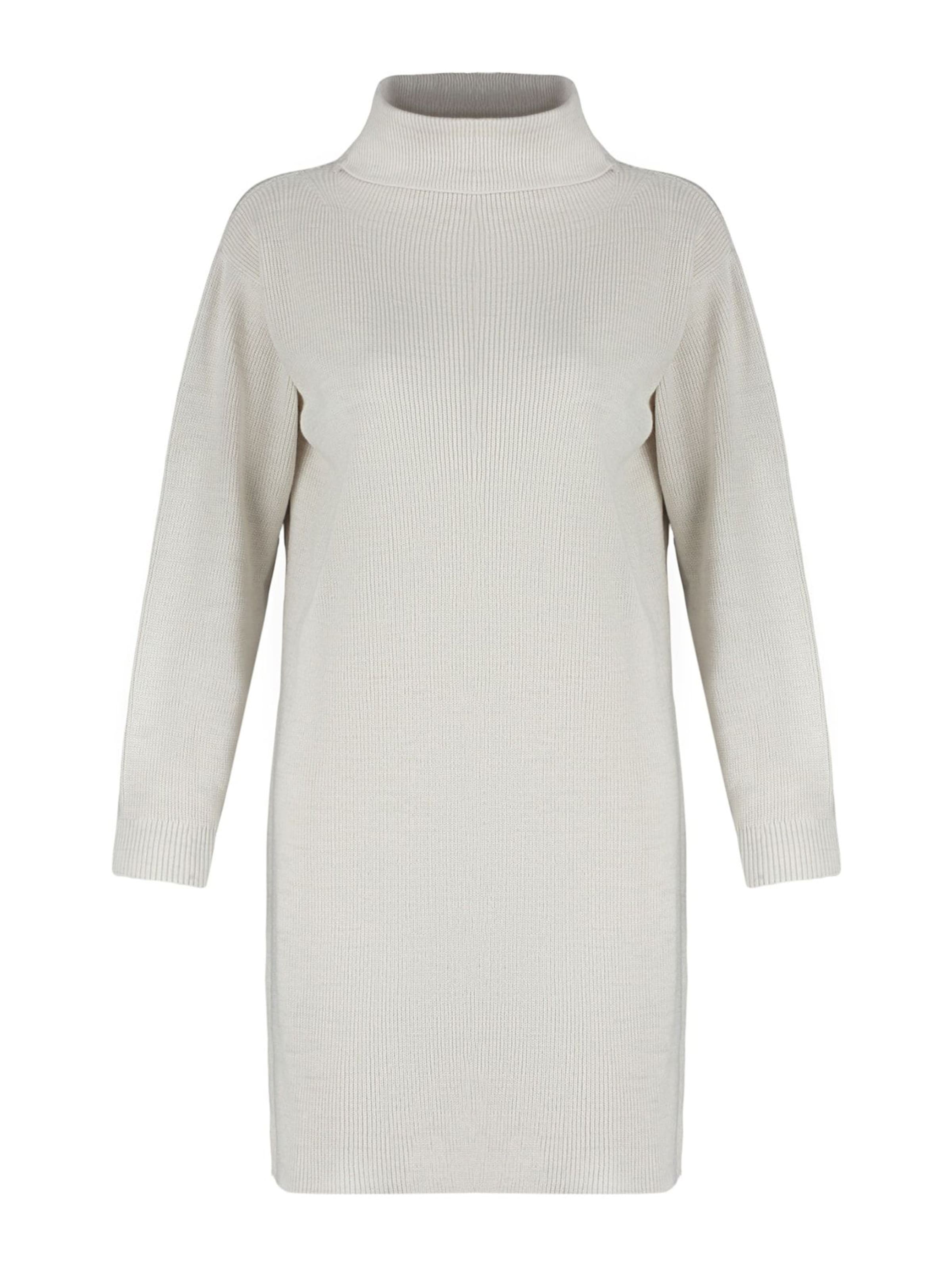 Trendyol Kootud kleit, värv hall: eest vaates