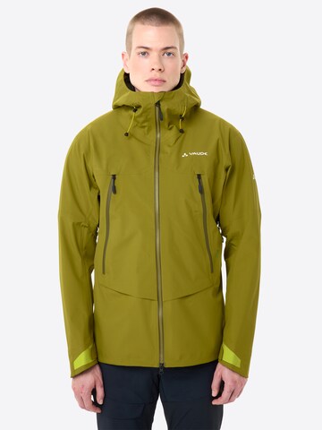 VAUDE Outdoorjas 'Croz Alpine' in Groen: voorkant