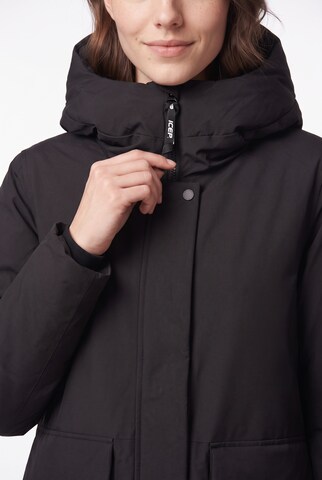 ICEPEAK Mantel in Schwarz