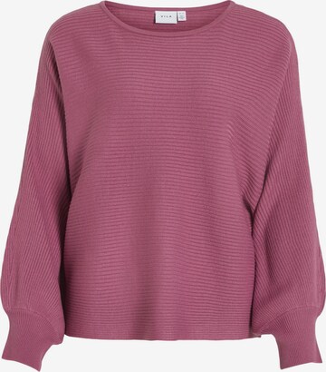 VILA Sweater in Purple: front