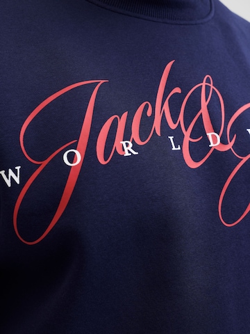JACK & JONES Sweatshirt in Blauw
