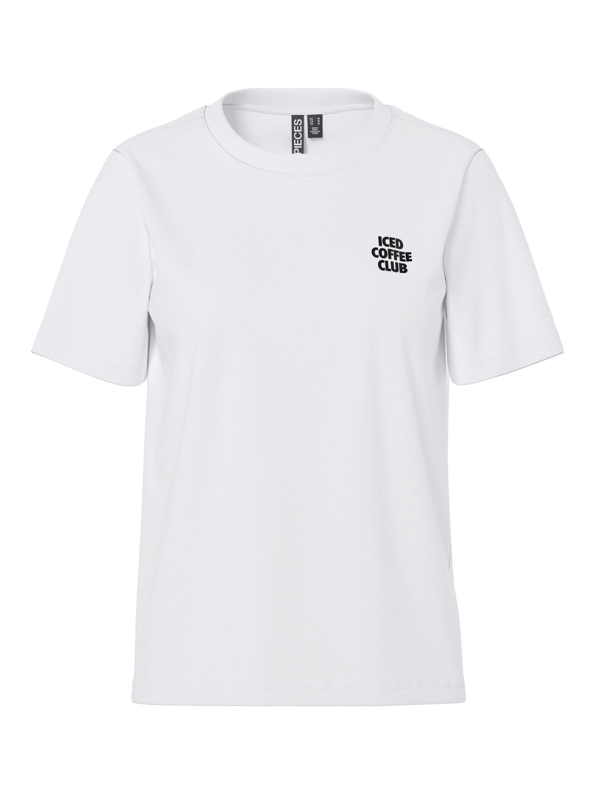 PIECES Shirt 'PCFast' in White: front