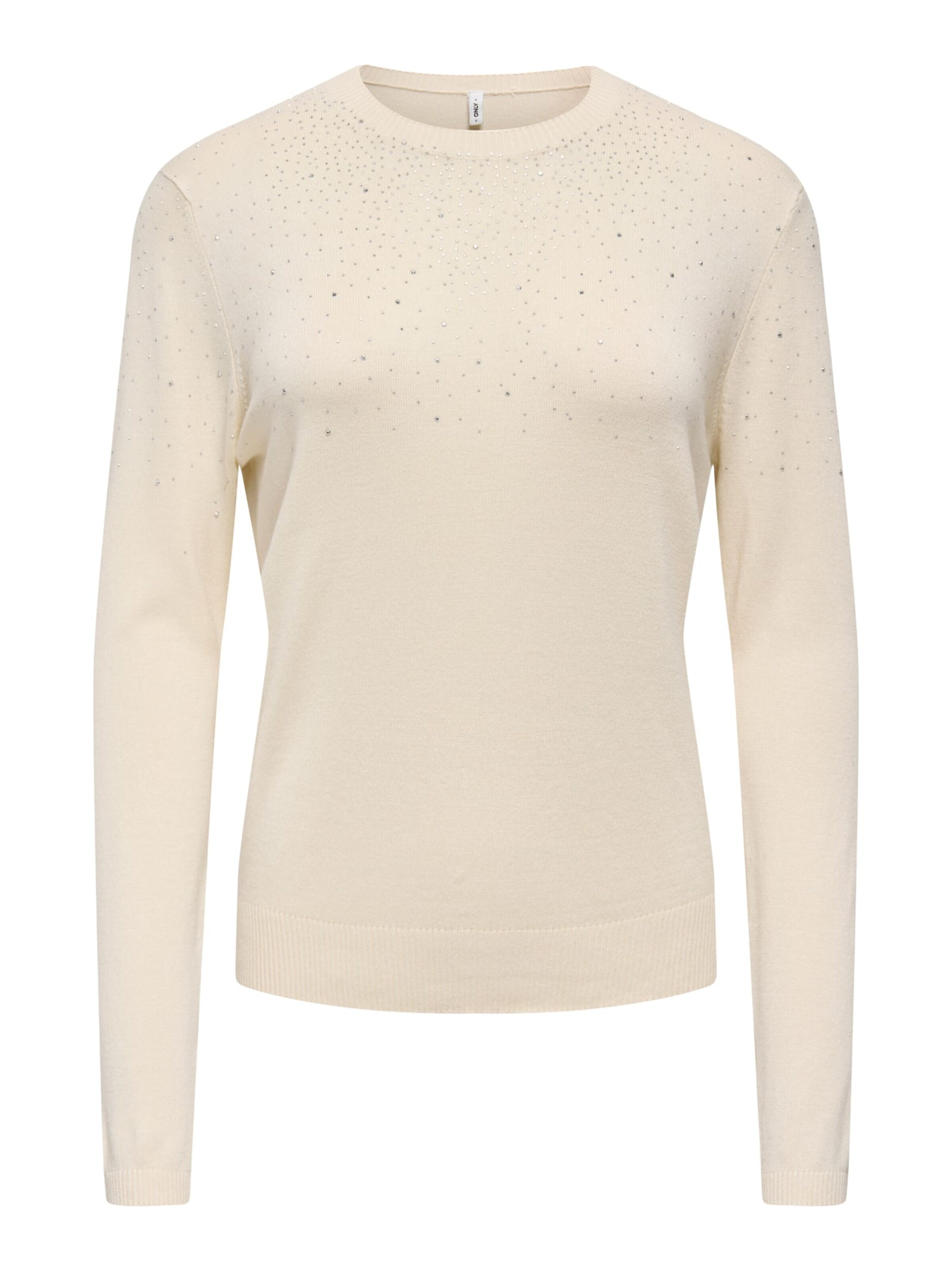 ONLY Sweater 'Anabella' in Beige: front