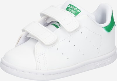 ADIDAS ORIGINALS Baskets 'Stan Smith' en vert / blanc, Vue avec produit