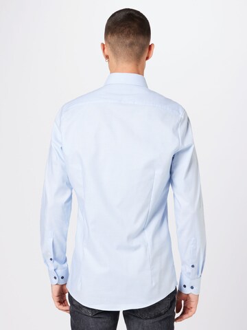 OLYMP - Regular Fit Camisa 'Level 5' em azul