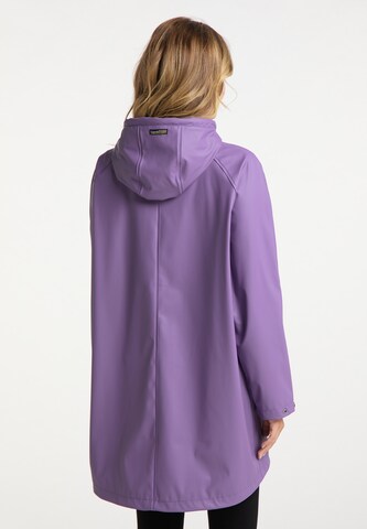 Schmuddelwedda Between-Seasons Coat in Purple