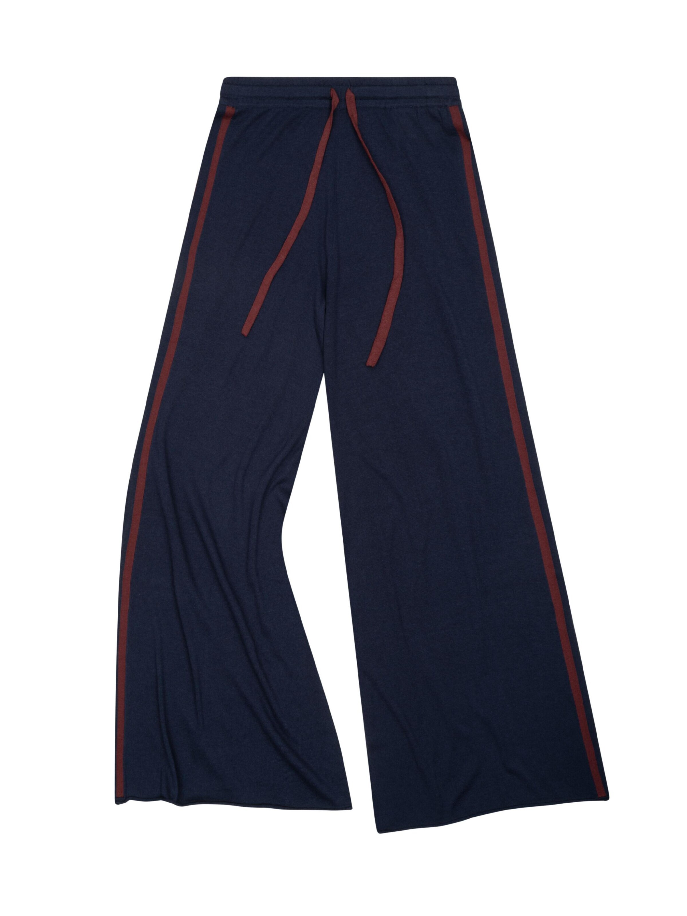 Pantalon 'Bambou & Coton' LDB en bleu : devant