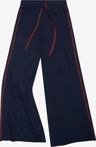 Pantalon 'Bambou & Coton' LDB en bleu : devant