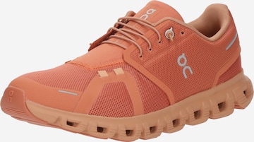 Baskets basses On en marron : devant