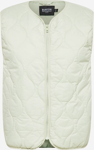 BURTON MENSWEAR LONDON Bodywarmer 'Onion' in Groen: voorkant