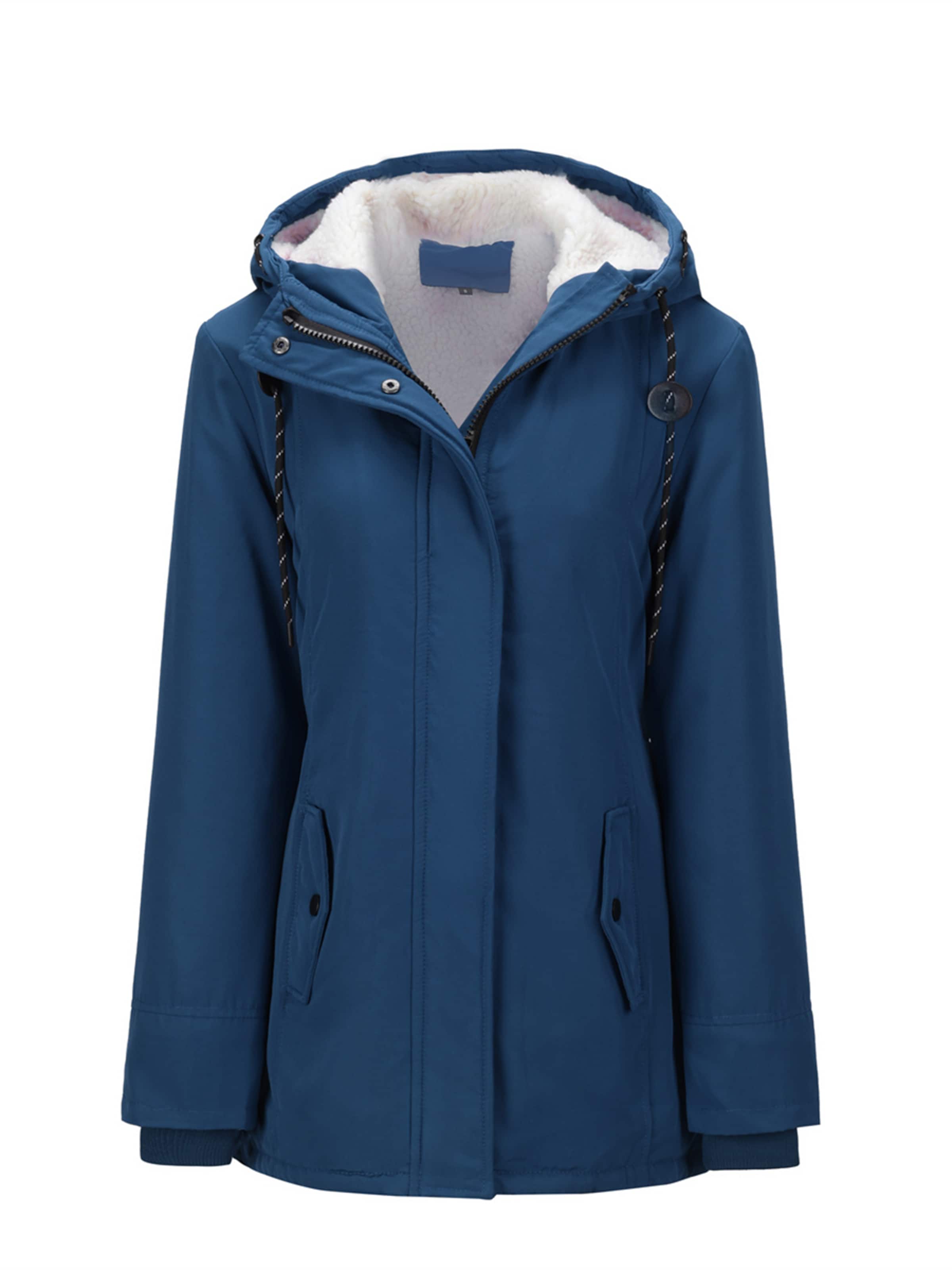 Youthup Winter Jacket in Blue: front