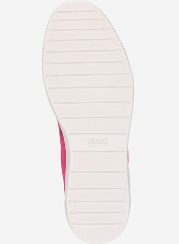 HUGO Rövid szárú sportcipők 'Tenn' - rózsaszín