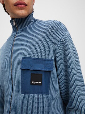 KARL LAGERFELD JEANS Strickjacke in Blau
