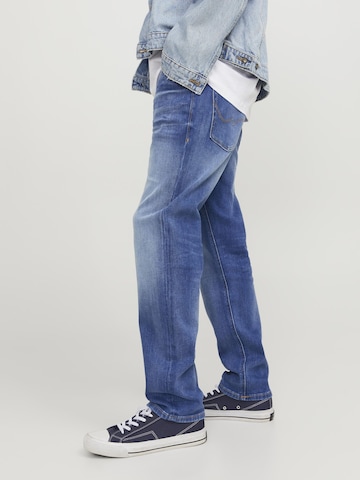 JACK & JONES Tapered Farkut 'JJIMike JJOriginal' värissä sininen