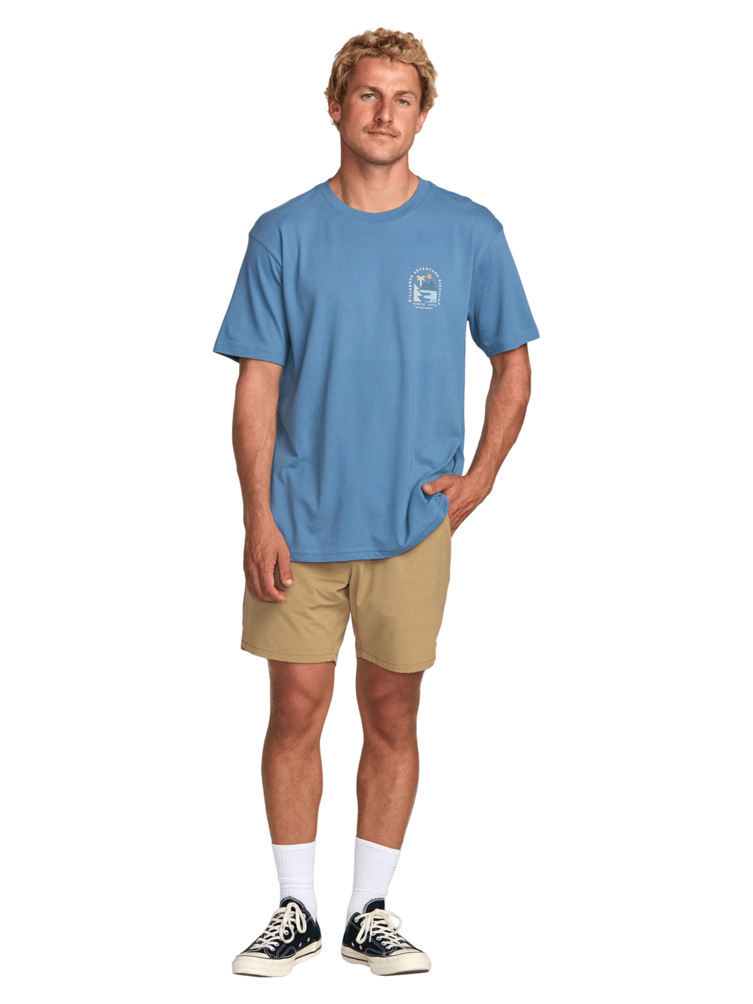 BILLABONG Shirt 'Sundown Adiv' in Blauw