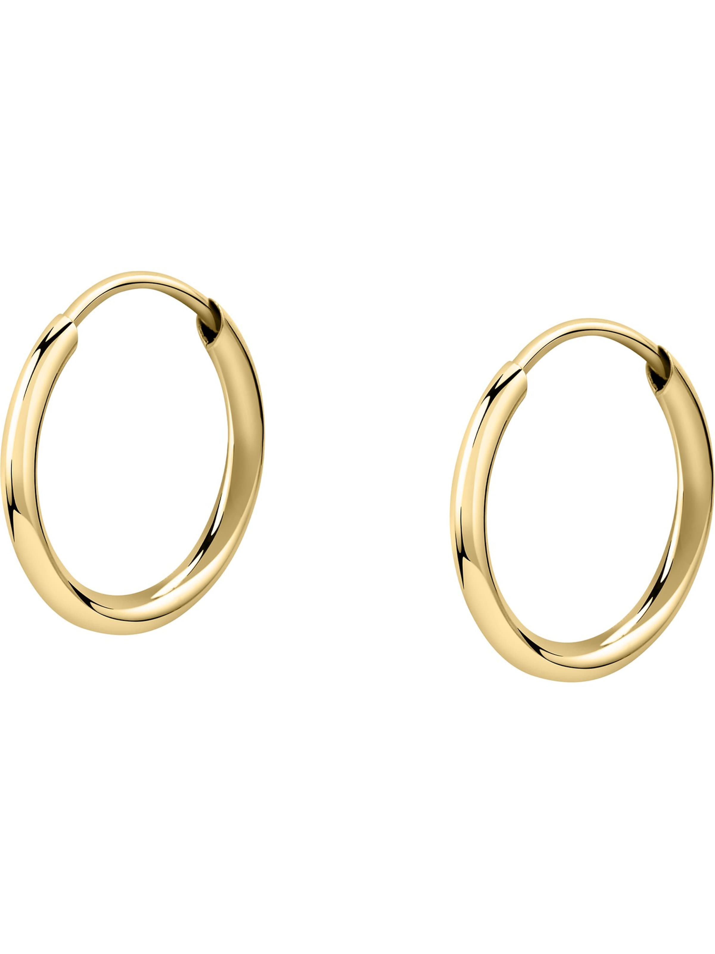 CHRIST Ohrringe in gold, Produktansicht