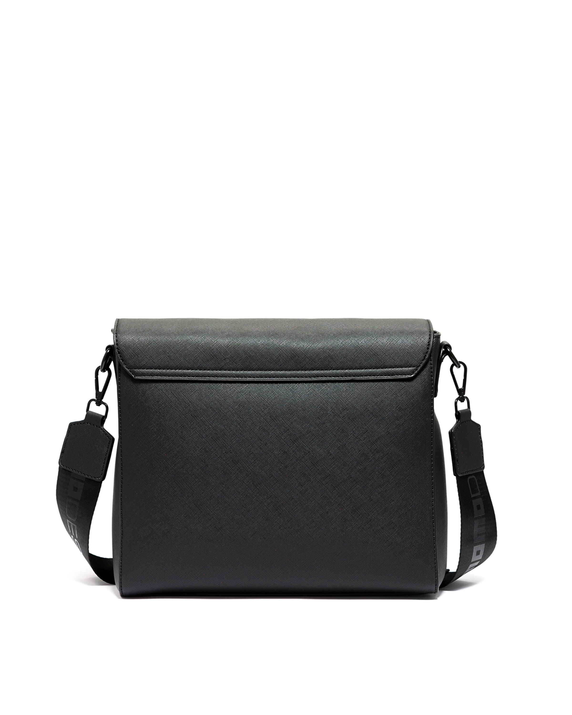Sac bandoulière Momo Design en noir : devant
