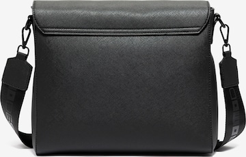 Sac bandoulière Momo Design en noir : devant